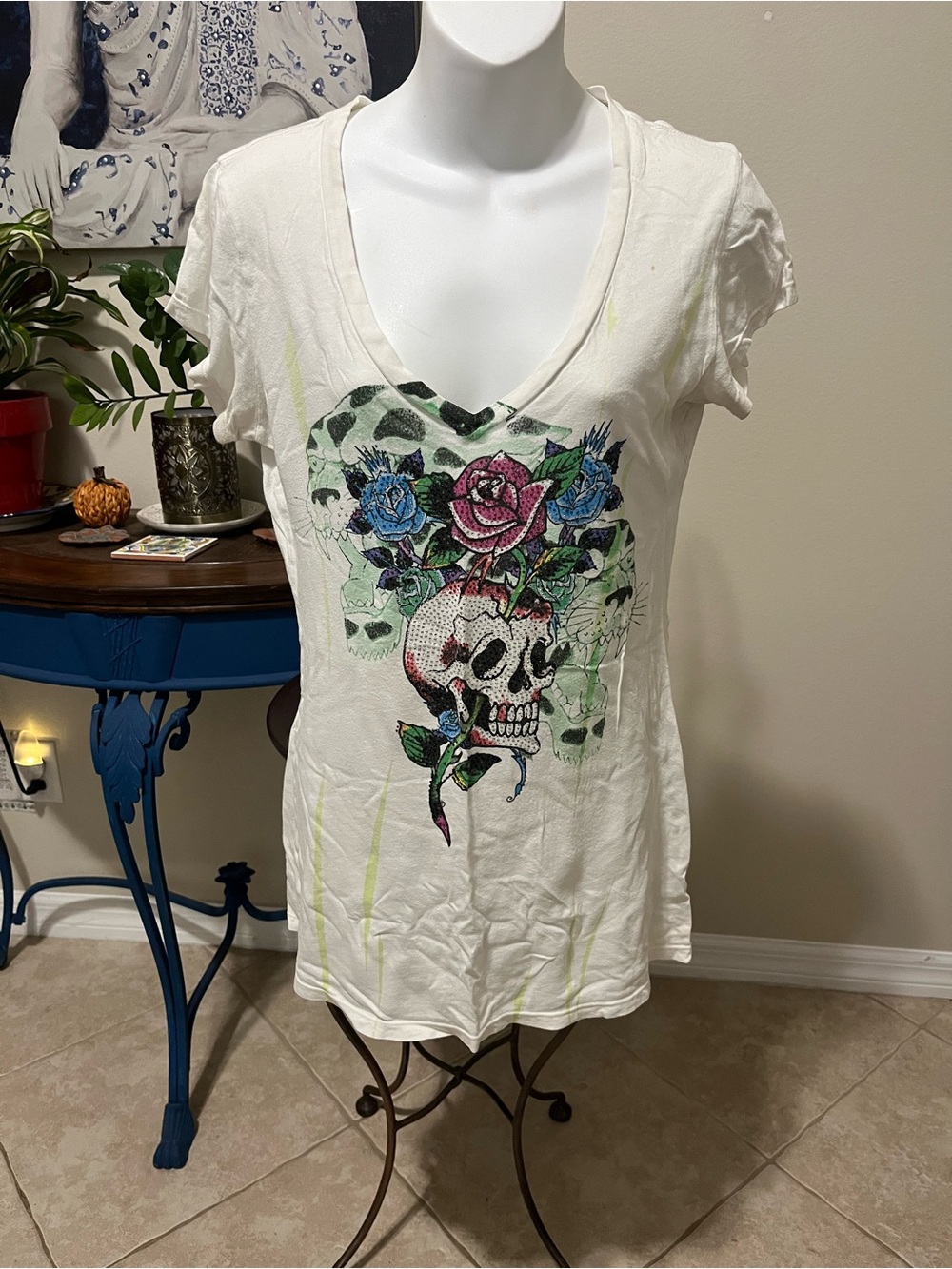 Vintage Y2K Ed Hardy T-shirt Tee - M